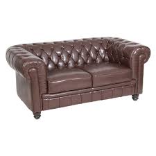 Canap cuir haut de gamme en tout cuir hu hu canapes canape cuir italien haut gamme. Canape Haut De Gamme Chesterfield En Simili Cuir Marron Ancien Matelasse