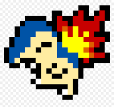 Blow your stress away coloring by number! Transparent Cyndaquil Png Pixel Art Pokemon Cyndaquil Png Download Vhv