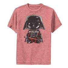 Get your passion only here​ Boys 8 20 Star Wars Darth Vader Cute Chibi Kawaii Pose Graphic Performance Tee