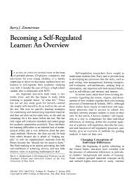Biology For A Changing World 3rd Edition Chapter 1 Zimmerman B 2002 Becoming Learner Self Regulated Overview Theory Into Practice 41 2 64 70 Doi 10 1207 S15430421tip4102 2 With Images Self How To Become Learners
