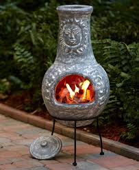 Latest review scanned 32 seconds ago. Amazon Com Outdoor Clay Chiminea Fire Pit Stone Gray Garden Outdoor