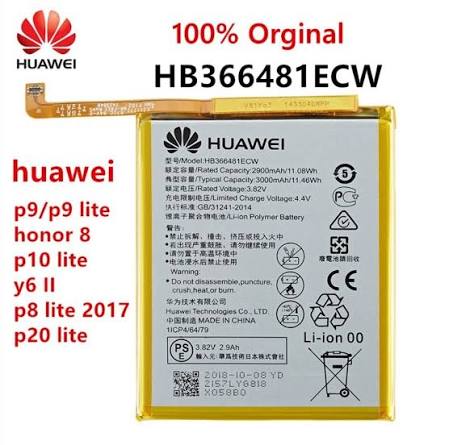 HUAWEI ORIGINAL BATTERY - HB366481-P20 LITE/P9 