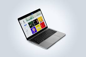 There is a smart object on the top of layer panel to insert web design and a background layer to fill color of your choice. Macbook Pro Mockup Psd Free Mockups