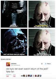 21 Times Tumblr Got Too Real About Kylo Ren Star Wars Canon Star Wars Humor Star Wars Memes
