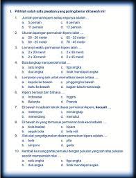 Maybe you would like to learn more about one of these? Contoh Soal Dan Jawaban Uts Penjaskes Kelas Iv Semester 1