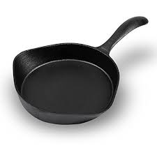 Frying Pan Household Cast Iron Pan Uncoated Non Stick Steak Frying Pan Induction Cooker Gas Stove General Black Gas Stove Cast Iron Pan Cast Iron