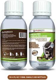 Turn on the machine by pressing a button. Descaling Solution For All Brands Of Coffee And Espresso Machines By Housewares Solutions 4 Fluid Ounce Bottle 2 Pack Amazon Ca Home