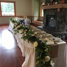 Head Table Dressed Up Costco Wedding Garland Table Arrangements Wedding Wedding Elegant Table Costco Wedding Flowers
