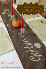20% off with code zwednesday20. Gobble Gobble Thanksgiving Table Runner Suburban Wife City Life