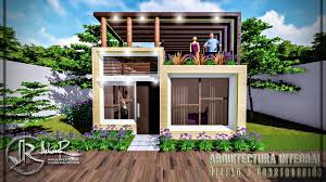 Departamentos de lujo con vistas al cielo, amplias terrazas, alberca privada. Plano De Casa De 6 X 12 Metros Vivienda Economica Y Sencilla