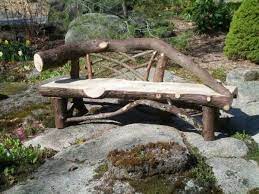 07 68 65 64 14. 14 Idees De Designs Originaux Pour Un Banc De Jardin En Bois Stone Garden Bench Rustic Gardens Outdoor Garden Bench