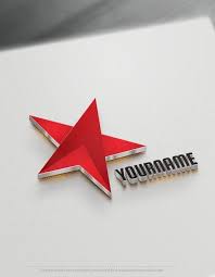 Create 3d Logo Online Amazing Star Logo Design Templates Star Logo Design Logo Design Free Logo Design Creative