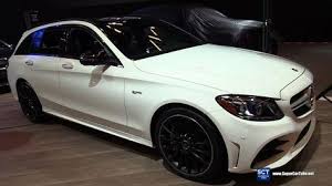 2019 Mercedes Amg C43 4matic Wagon Exterior And Interior Walkaround Best New Cars Mercedes Amg Wagon