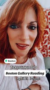 GALLERY READING! Boston! Sunday April 21 from 3-5 pm. Tickets are just...