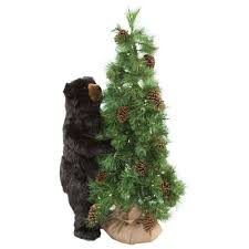 Ditz Designs Mountain Tree Bear Black 70077 Black Bear Christmas Tree Christmas Bear Tree Black Bear
