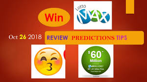 Lotto Max Winning Numbers For October 26 2018 Cheaper Than Retail Price Buy Clothing Accessories And Lifestyle Products For Women Men