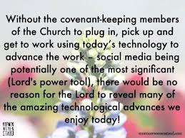 Image result for using technology to spread the gospel lds