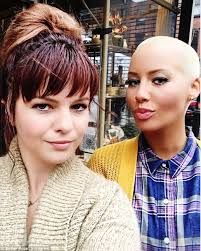 Amy Schumer has Amber Rose 'crying with laughter' as they film skit