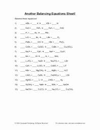 Balancing Equations Practice Worksheet Answers Best Of Balancing Equations Questions And Answers In 2020 Balancing Equations Chemical Equation Equations