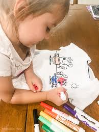 These stylish colored shirts are ideal for all seasons and offer premium comfort. Kids Coloring Shirts Homemade By Cheryl
