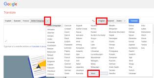 But google translate english to arabic is not good at it at all. Google Translate Example With Maori To English Elearning Resources University Of Waikato