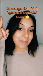 Trucco per bambini ispirato al segno del Leone