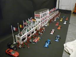 1 32 Scale Scalextric Buildings Reims Circuit France Slot Cars Ho Slot Cars Slot Car Racing