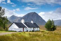They were made with you in mind! United Kingdom Scotland Highland Buachaille Etive Mor Glencoe Black Rock Cottage Farmhouse Buachaille Etive Mor In The Background Stockphoto