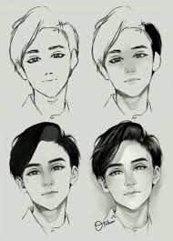 Drawing Reference Face Realistic 28 Super Ideas Realistic Art Drawing Hair Tutorial Art Drawings