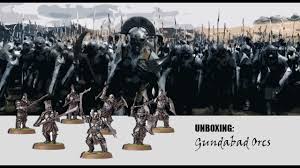 The battle of the five armies. Unboxing Gundabad Orcs Youtube