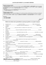 Le jeu sur le futur amorce une nouvelle version des jeux sur la conjugaison. 3000 Fle Fiches Pedagogiques Gratuites Passe Compose Plus Que Parfait Exercices Conjugaison