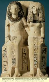 New Kingdom Pair Statue Represents A Married Couple The Inscription Tells Us That The Man Is Nebsen A Scribe In Egyptian History Egypt History Ancient Egypt