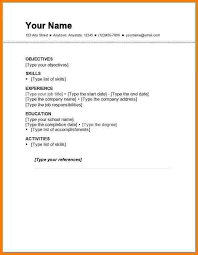 Free collection nursing student resume lettersampel letterformat sample. Simple Resume Examples Simple Easy Resume Templates Vincegray2014 Download In Your Choice Of Formats Then Print And Send As Sashasio