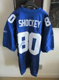 Lenard Marshall New York giants Number 70 Signed 8 X 10 In Person Autograph 