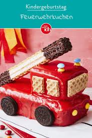Grosse Und Kleine Feuerwehrmanner Werden Diesen Kuchen Lieben Die Perfekte Idee Fur Jede Feuerwehr Kuchen Kinder Kuchen Geburtstag Kindergeburtstag Essen Kita