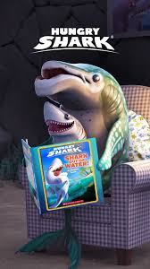 Got A Hunger For Reading You Can Order The Latest Hungry Shark Book Shark Out Of Water Now Get Your Copy Hungry Shark Shark Books Animals Images