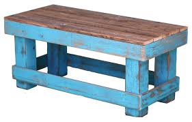 Old wood turquoise coffee table. Turquoise Combo Coffee Table Farmhouse Coffee Tables By Doug And Cristy Designs Houzz