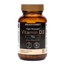 Vit k contributes to bone & cardiovascular support in addition to normal blood clotting. Vitamin D3 75ug Plus 100ug K2 Tablets Holland Barrett