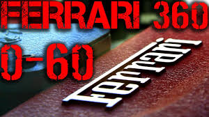 Check spelling or type a new query. Real 0 60 In A Ferrari 360 Modena Youtube