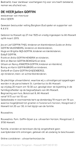 Wir von landtechnikvideos.de haben in den letzten jahren den stets gut. Julien Goffin 14 03 2015 Inmemoriam