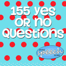 The game will also be suitable to revise classroom objects. 155 Yes Or No Questions For Speech Therapy Practice