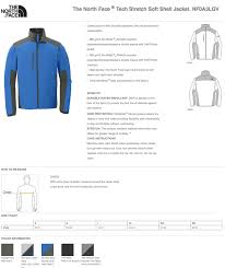 North Face Nf0a3lgv Tech Stretch Jacket Size Chart Holy Shirt
