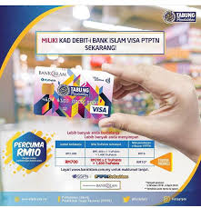 Unikal imtiyazlar və xidmətlər toplusunu təqdim edən xüsusi bank kartı. Miliki Kad Debit I Bank Islam Visa Ptptn Negeri Selangor Facebook