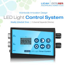 Licah Aquarium Led Control System Weekly Timer 2 Channel Dimmer Affiliate Aquarium Led Control System Lighting Control System