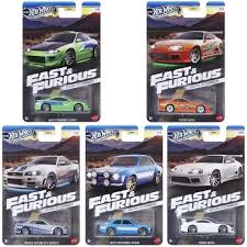 In Stock Hot Wheels Car Fast & Furious Brian O'connor Diecast 1/64 Toys  Boys Nissan Skyline GTR Ford Escort Toyota Supra Gift