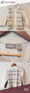 Chicos Size 0 Blazer Jacket Brand Chicos Chicos Size 0