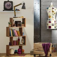 Etagere Destructuree 4 Cases En Sheesham Massif Etageres Contemporaines Etagere Rangement Idees Etageres