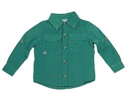 prodoh fishing shirts for boys or girls forest green solid