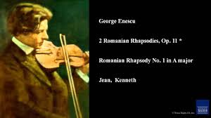 The george enescu festival (also known as george enescu international festival and competition), held in honor of the celebrated romanian composer george enescu, is the biggest classical music festival and classical international competition held in romania and one of the biggest in eastern europe. George Enescu 2 Romanian Rhapsodies Op 11 Romanian Rhapsody No 1 In A Major Youtube