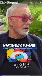 We will forever remember David Polson AM as the humanitarian he truly was.  , Video credit: The Daily Telegraph